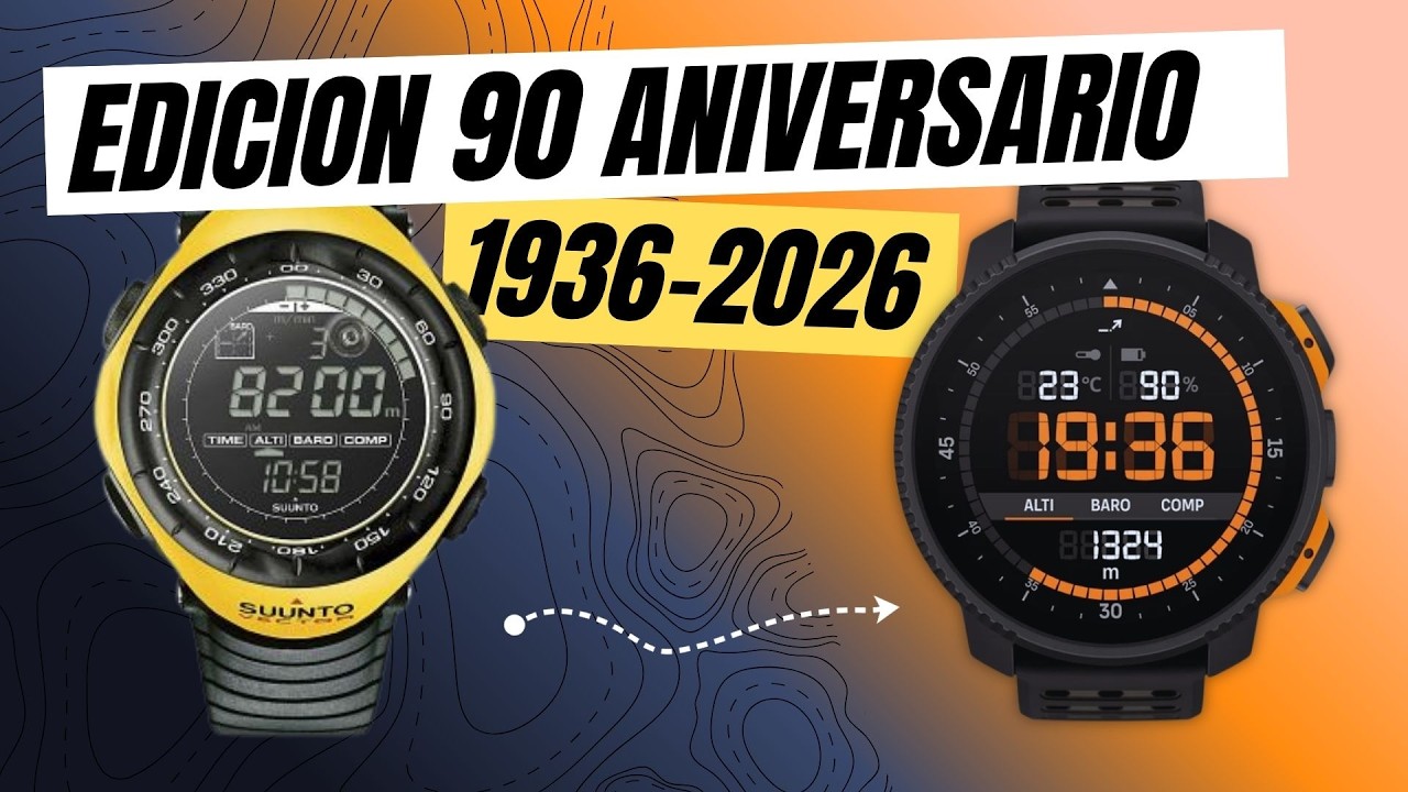 &iexcl;YA EST&Aacute; AQU&Iacute;! Nuevo SUUNTO VERTICAL 2 (Edici&oacute;n 90 Aniversario) ⛰️ | Review y Unboxing