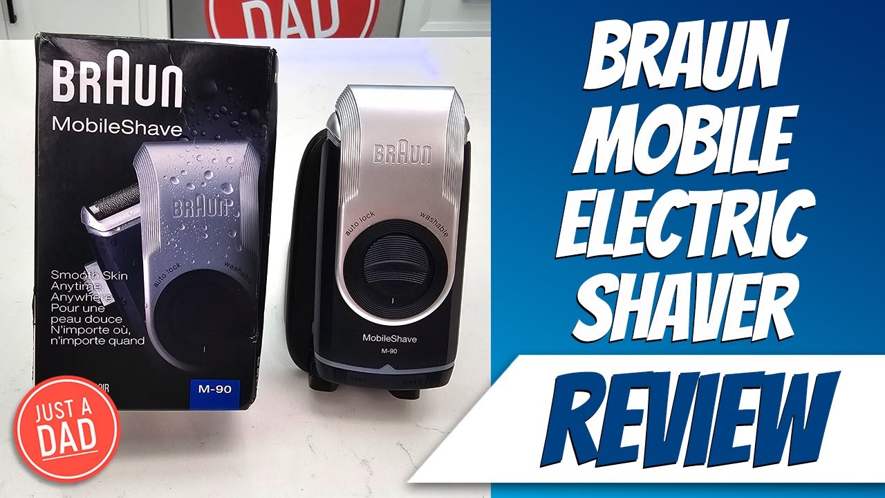 Braun Electric Razor Washable Mobile Shaver M90 REVIEW  Best Razor For Travel
