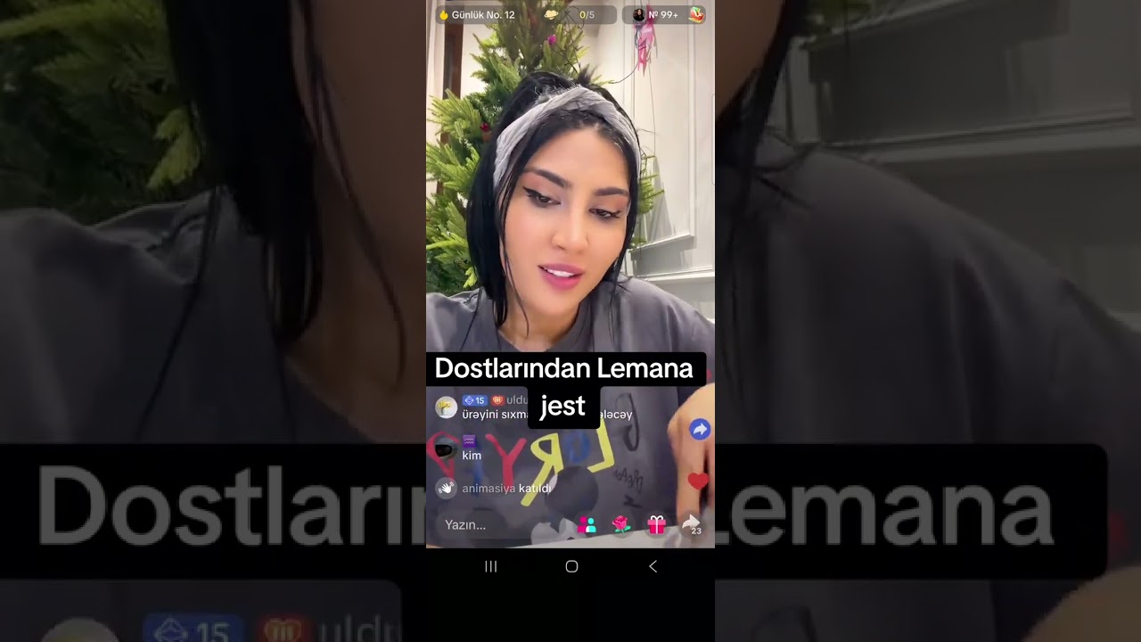 Dostlarimdan Jest Hediyyeler Ard Arda - Leman TikTok Official