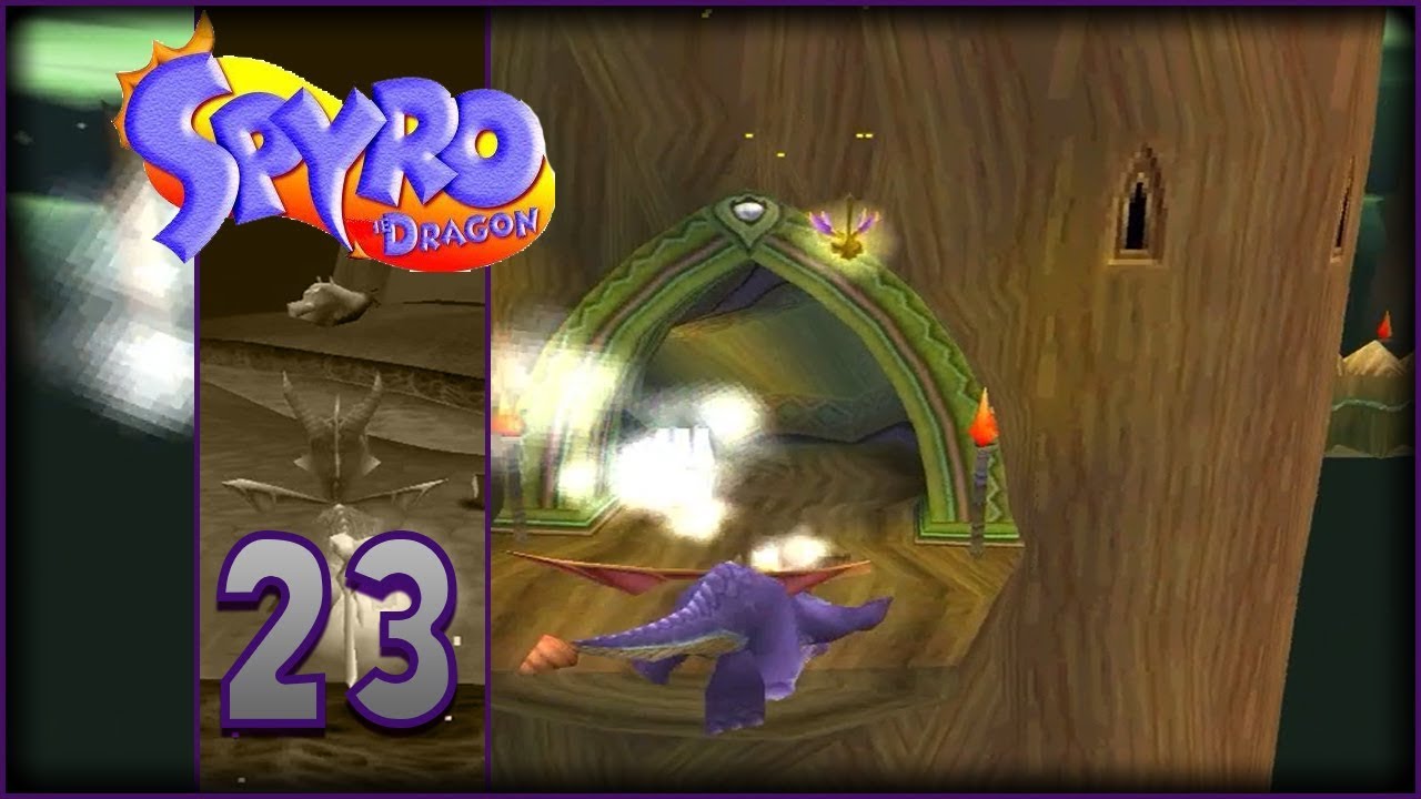 PS1 - Spyro the Dragon #23 - Creadores de Bestias. Copas de Árboles