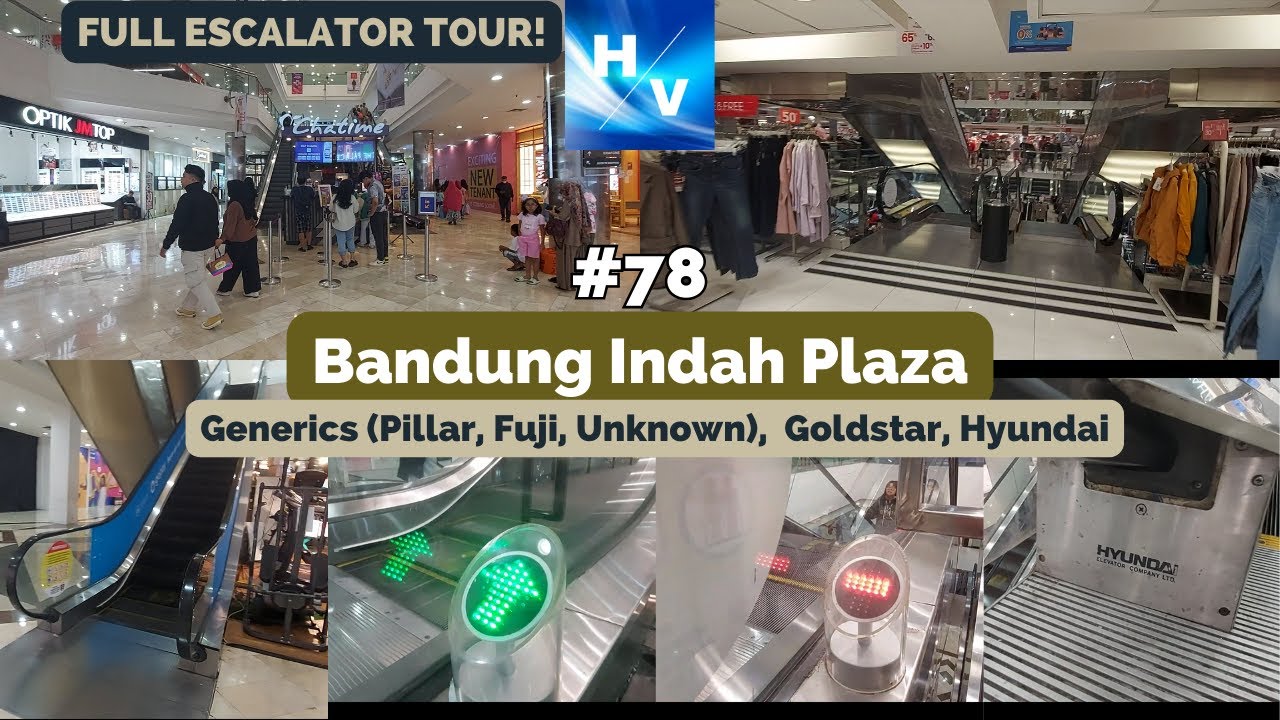 FULL ESCALATOR TOUR* at Bandung Indah Plaza