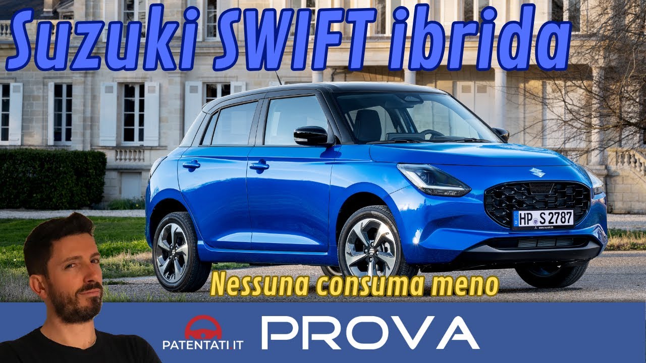 Suzuki SWIFT | NESSUNA ibrida (12V) CONSUMA MENO di lei!!