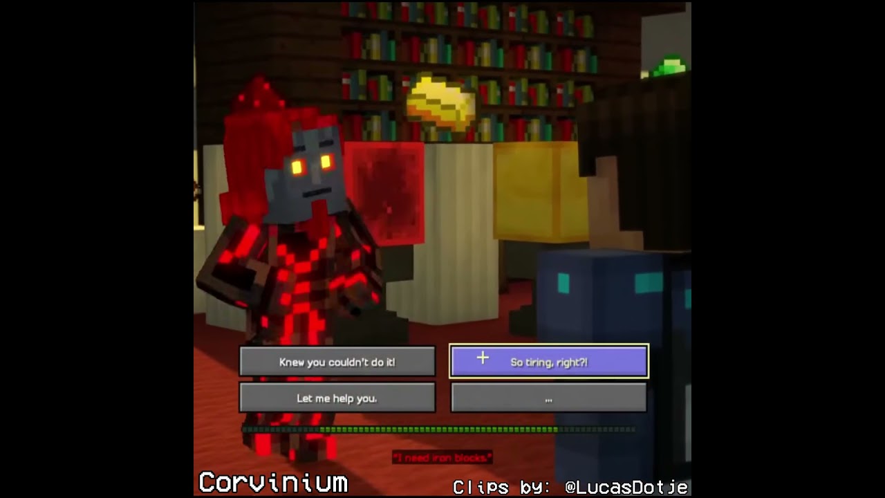 I NEED IRON BLOCKS 🗣️🔥| #mcms #storymode #minecraftmemes #minecraft