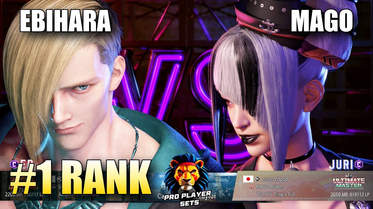 SF6 ☆ Ebihara (#1 Ranked Ed) VS Mago (Juri) ☆ Pro Level Set