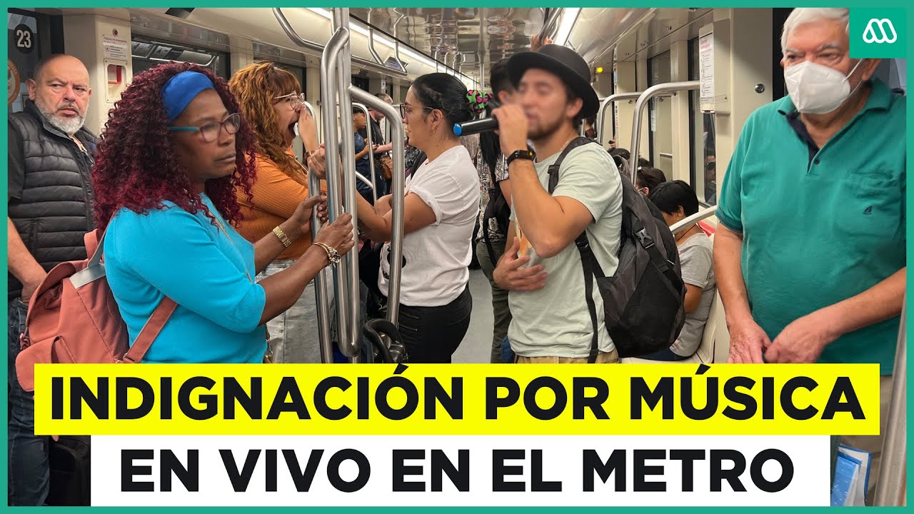 Usuarios de Metro indignados por música en vivo en los vagones