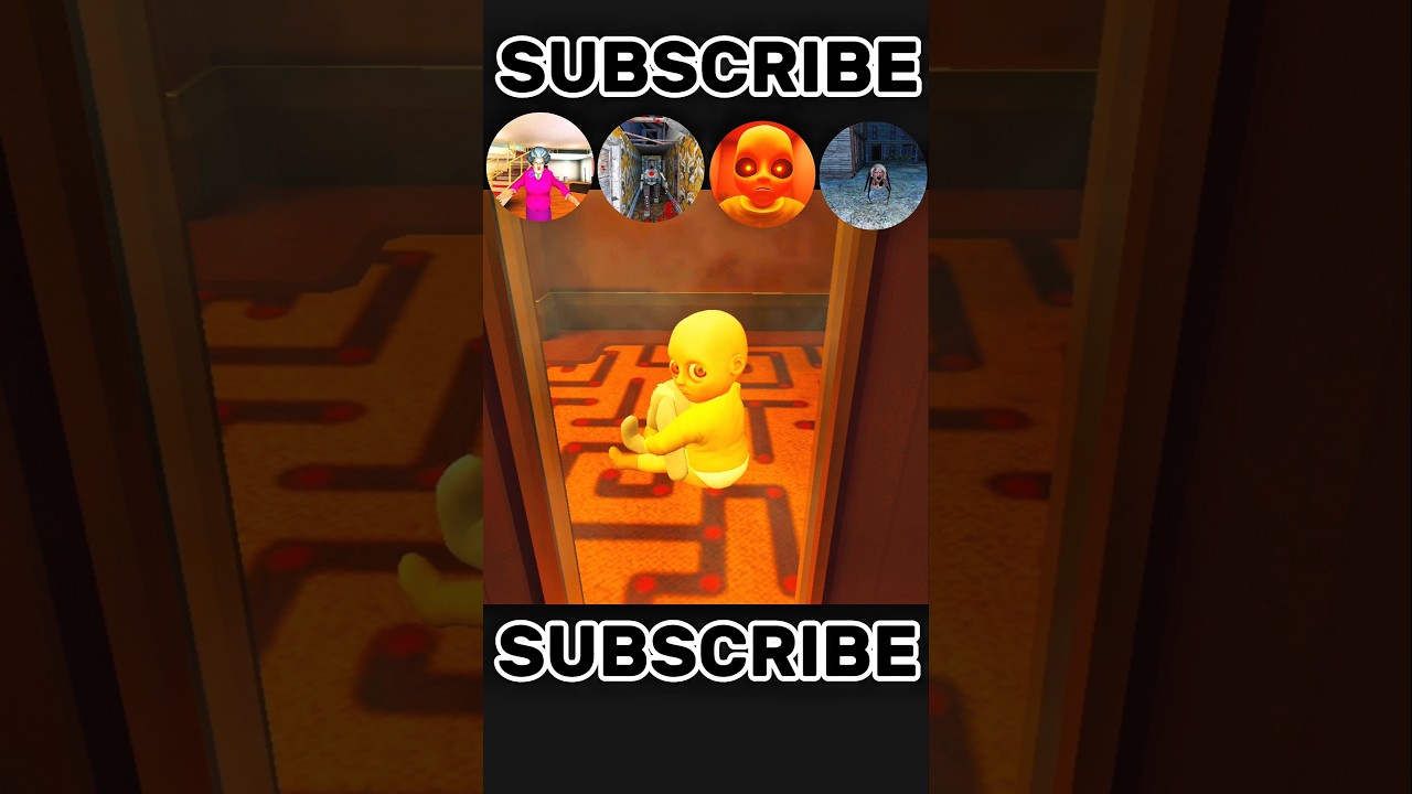 SCARY TEACHER, GRANNY ROBOT, YELLOW BABY, SPIDER-MOM HORROR GAME 