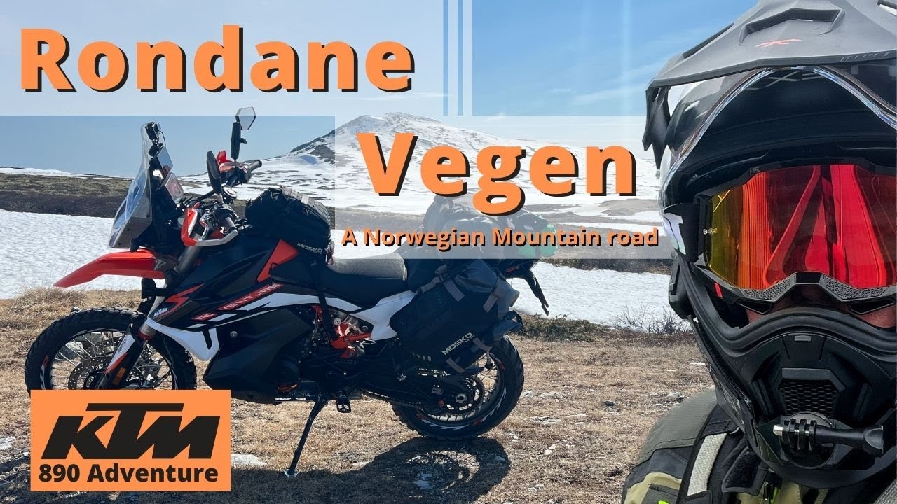 Rondane Vegen May 2023 - A Norwegian Mountain Road on a KTM 890 Adventure R