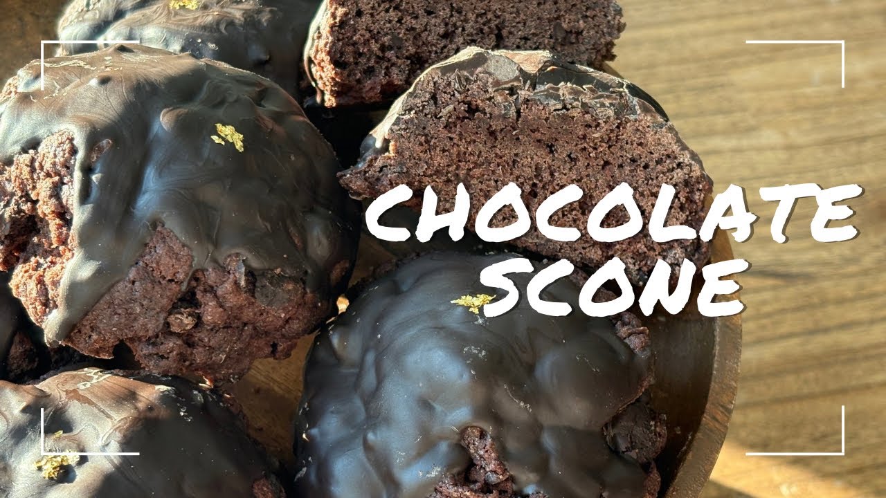 🍫 한달에 1000개씩 판매하는 우리가게 효자 디저트, 초코 스콘 만들기 ! | How to make Chocolate Scone !