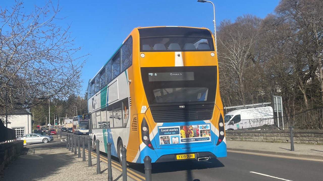 Stagecoach East Scotland ADL Enviro 400MMC 11183 (YX19 OUH) Service 8