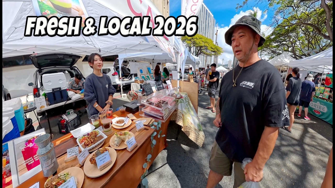 Kakaako Farmers Market | カカアコ ファーマーズマーケット 🍍 Food, Crafts & Local Vibes | February 28, 2026