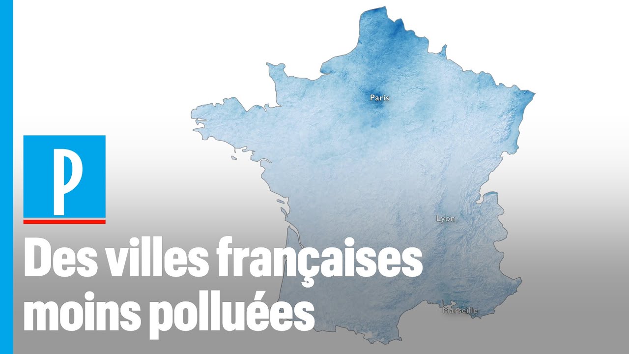 Pollution de l’air : l’avant/après de l’impact du confinement dans les grandes villes de Fran