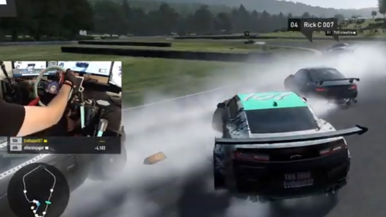 Forza 7 / Logitech g920 / New FFB one of my best tandem sessions in a while!!!!!