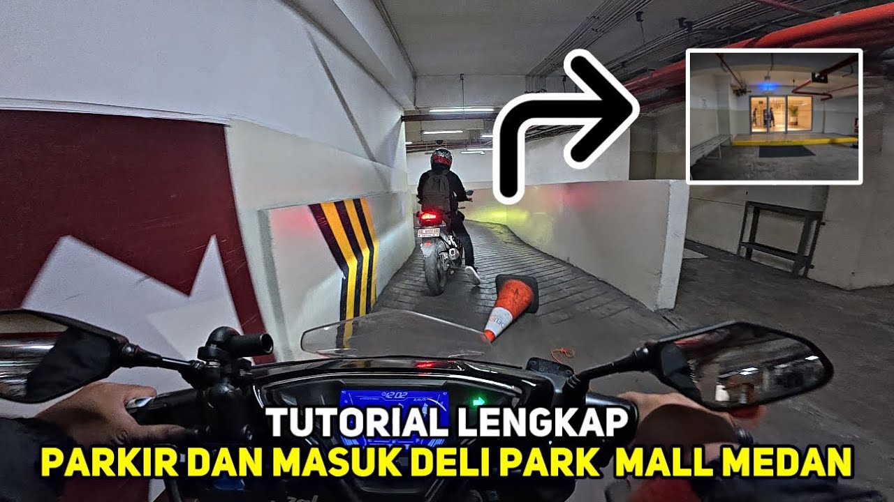 TUTORIAL LENGKAP PARKIR DAN MASUK DELI PARK MALL MEDAN