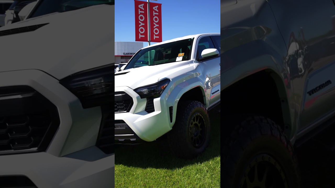 The Tacoma TRD Sport: built for the road ahead. Shop now at claremonttoyota.com!