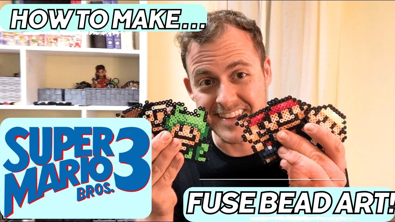 I made Super Mario 3 with Perler Beads and they turned out GREAT!