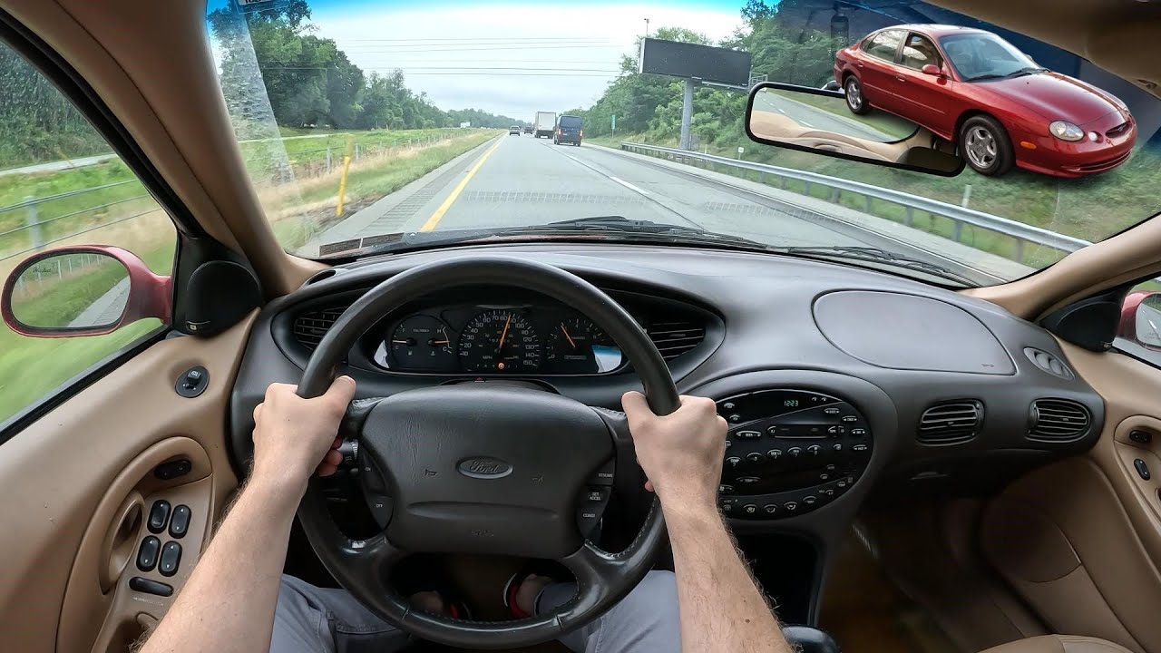 1996 Ford Taurus SHO - POV Test Drive