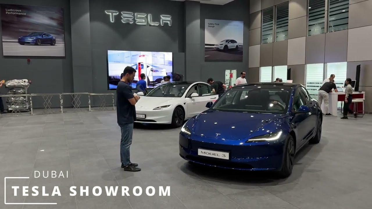 Новая Tesla Model 3 Highland 2024 года в Дубае | Краткий обзор в 4K