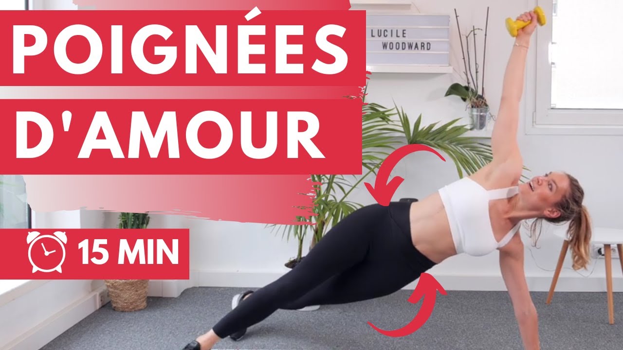 Routine ANTI POIGNÉES D'AMOUR pour perdre des hanches (15 min)