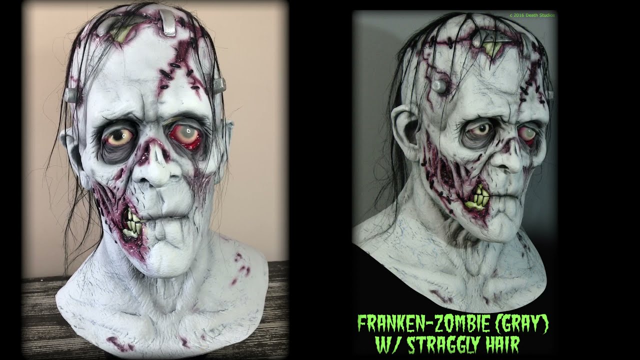Death Studios Franken-Zombie Halloween Mask
