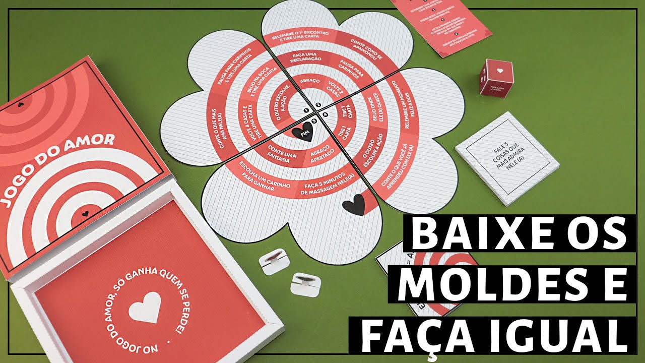 Jogo de tabuleiro para namorados