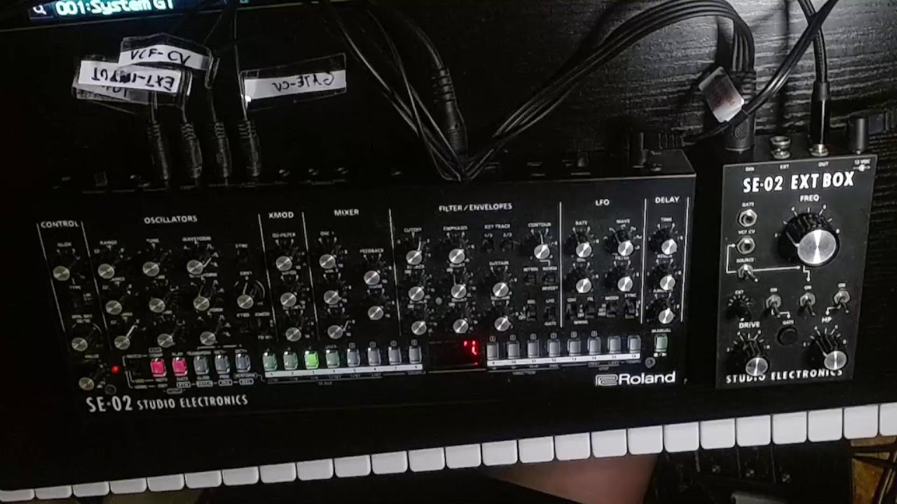 Studio Electronics SE02 And Now rare SE02 EXT BOX New addition