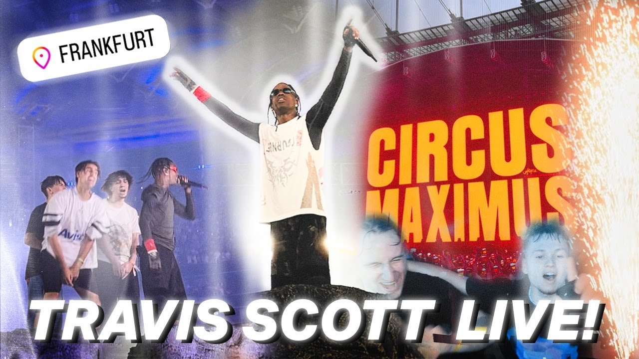 TRAVIS SCOTT FRANKFURT VLOG🌵🔥| CIRCUS MAXIMUS TOUR 2024 | eliwinta