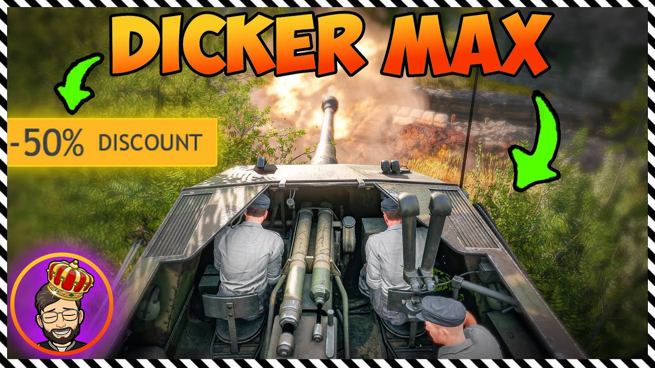 Премиальный Dicker Max в рядовом составе • Скидка 105 мм в BR3 • MeAdmiralStarks