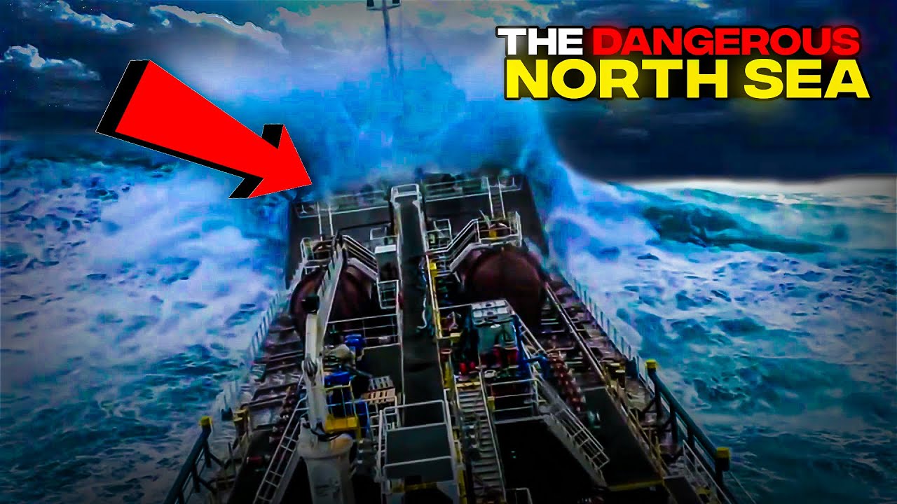 North Sea Dangers Compliation - Riding the Waves of Fear #northsea #scary #hoistthecolors