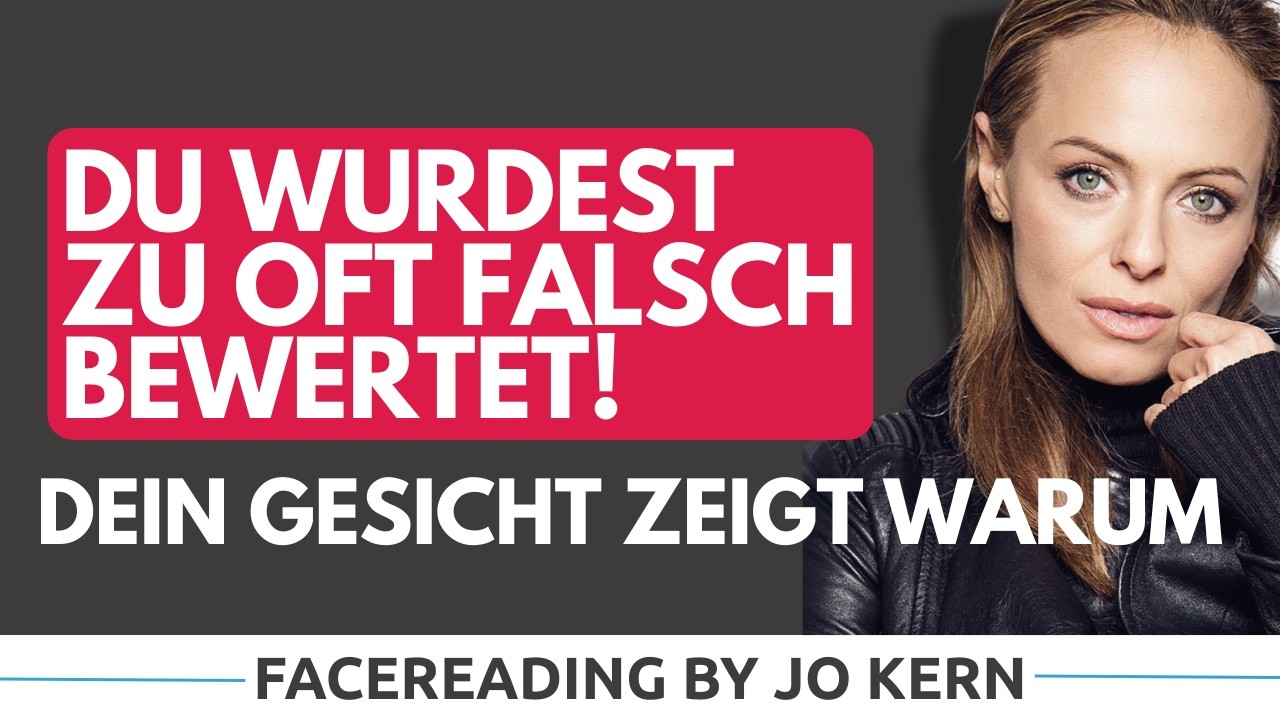 Warum viele falsch eingeordnet werden. Doch Dein Gesicht kennt Deine wahren Talente.