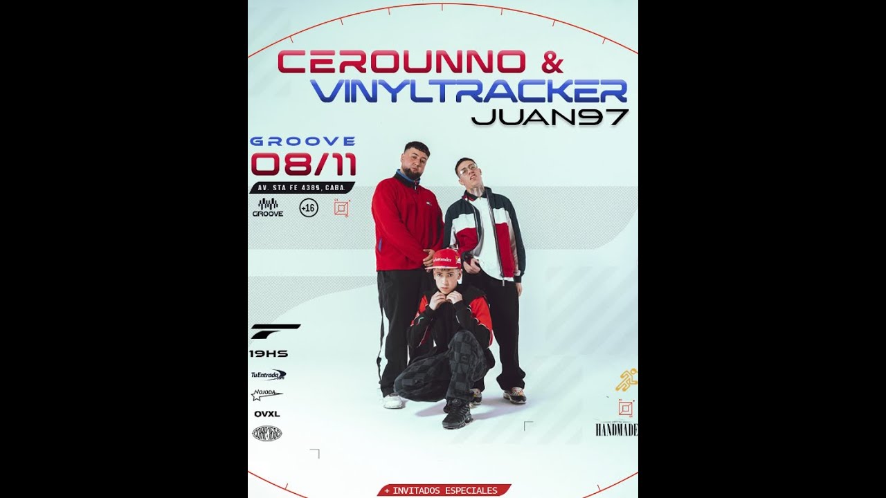 CEROUNNO & VINYLTRACKER EN GROOVE (9/11/25)
