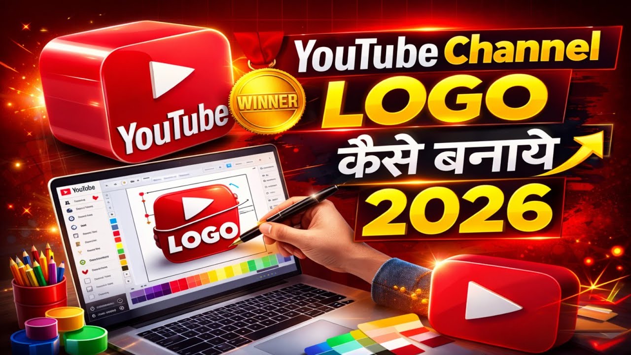 कैसे बनाएं एकदम PERFECT LOGO? || Aasan tarika se YouTube logo kaise banayein