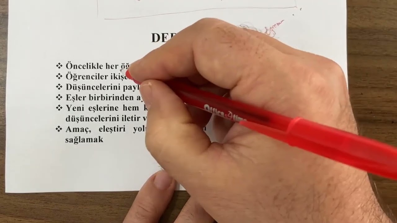 Ders 67: ÖYT - Pazaryeri- Dedikodu- Vızıltı/Fısıltı Grupları