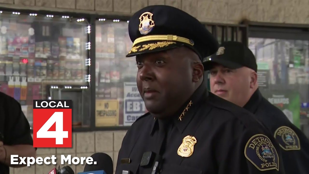 Detroit gas station shut down after an employee fired shots at a customer