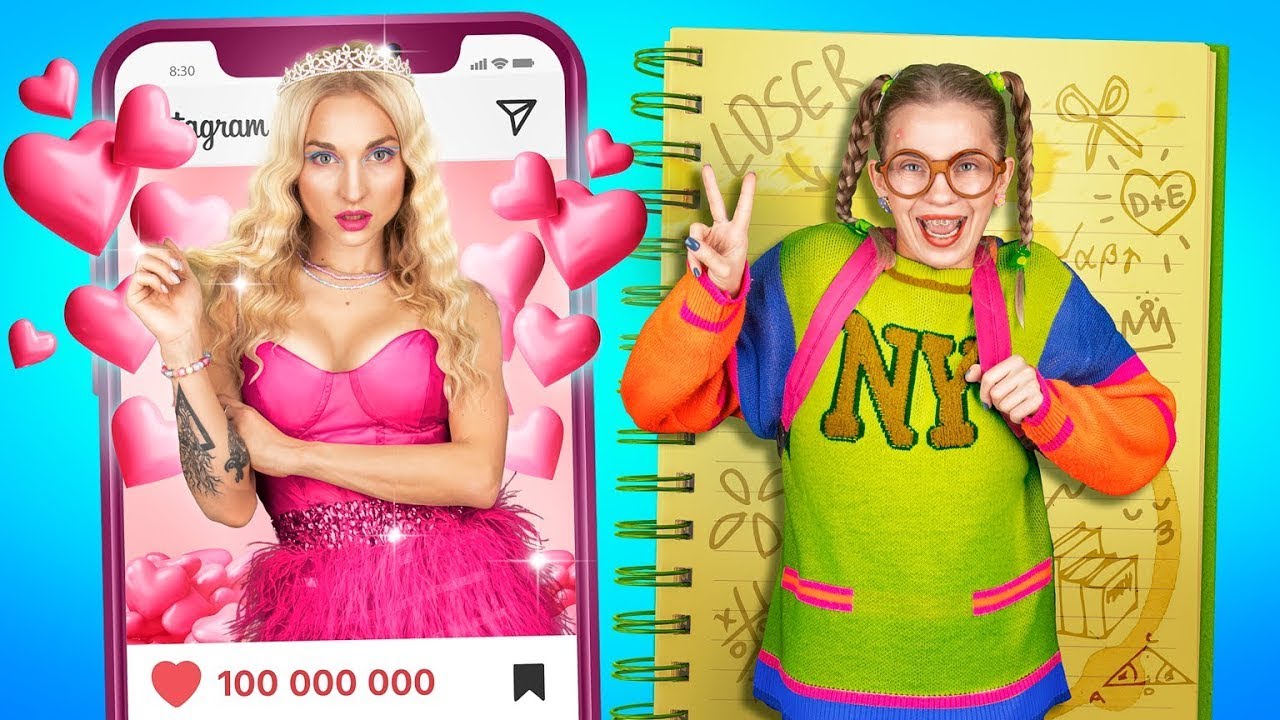 Schoolkoniging VS Nerd Student / Rijke Student VS Arme Student