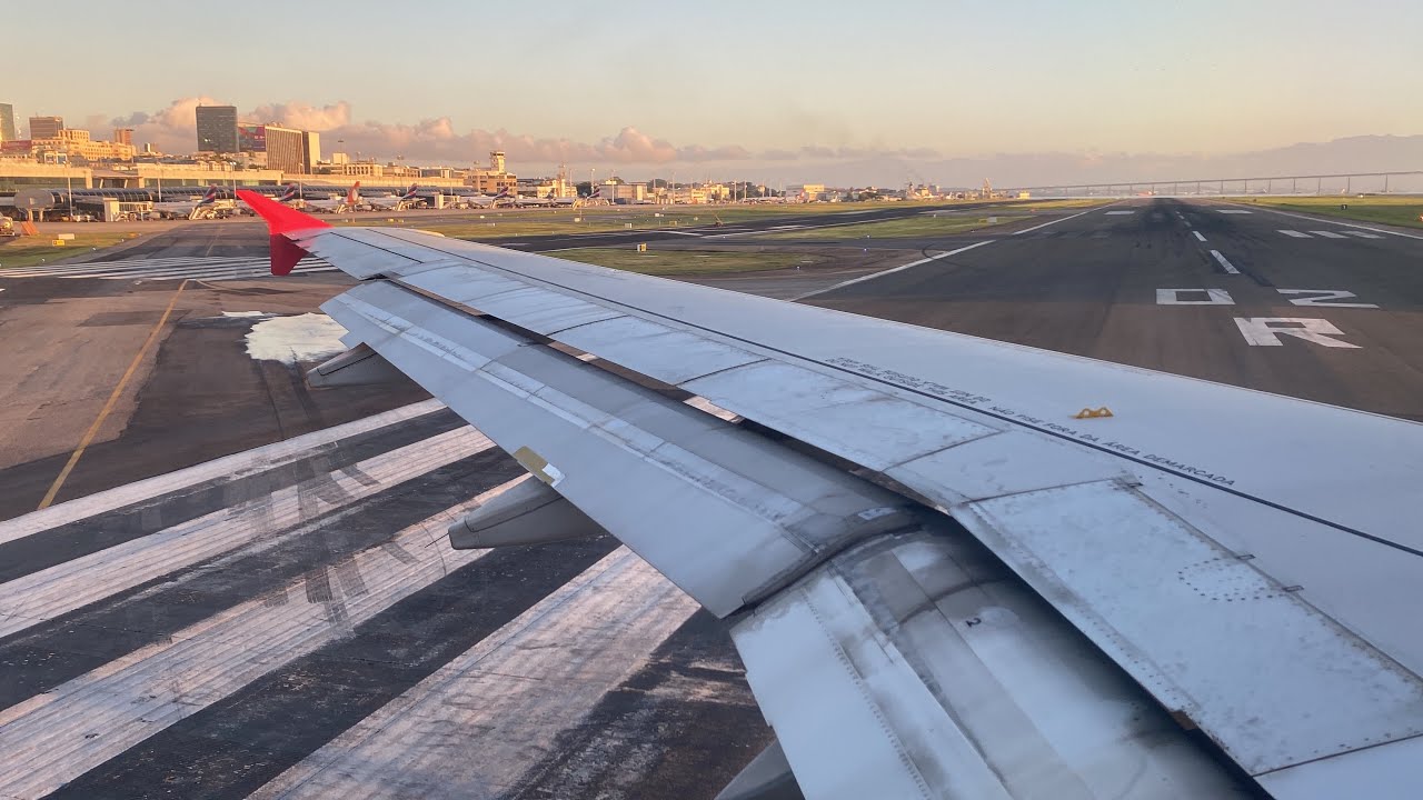 *Santos Dumont Rocket Take off!*| Latam | A319 | Santos Dumont - Guarulhos