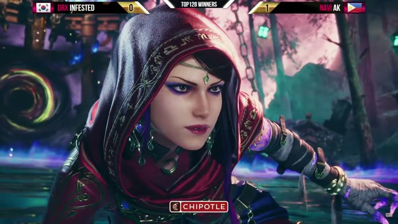 Infested (Nina/Zafina) vs AK (Shaheen) TWT LCQ Top 128 | Tekken 8