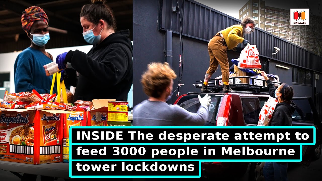 INSIDE The desperate attempt to feed 3000 people in Melbourne tower lockdowns