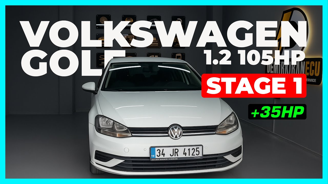 Volkswagen Golf 1.2 TSI Performans Yükseltme | +35 HP Artışın Sürüşe Etkisi!