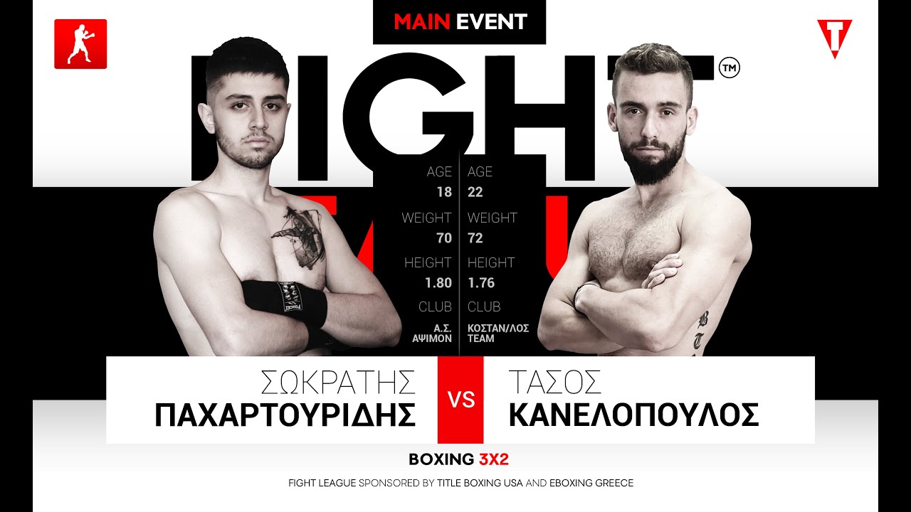 ΠΑΣΗ ΔΥΝΑΜΕΙ 104-FIGHT LEAGUE ΠΑΧΑΤΟΥΡΙΔΗΣ -Α.Σ. ΑΨΙΜΟΝ  vs ΚΑΝΕΛΟΠΟΥΛΟΣ KONSTANTOPOULOS TEAM