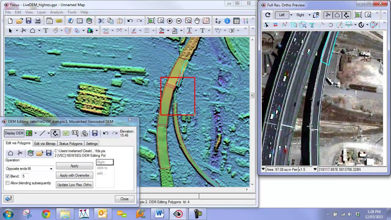 DEM Editing Tools - Part 6 - On-ramps and Surrounds