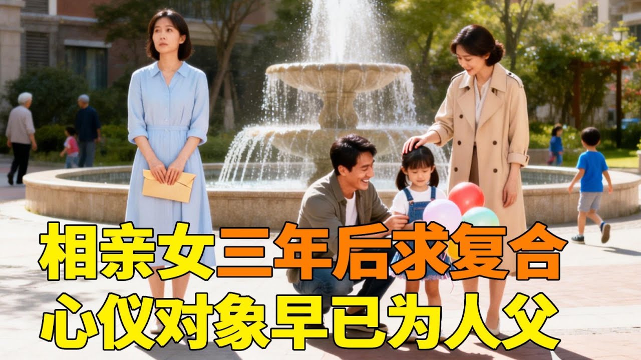 三年后相亲女回头求复合，却发现心仪对象早已为人父，错过就是错过再也回不去！【轩语说媒】
