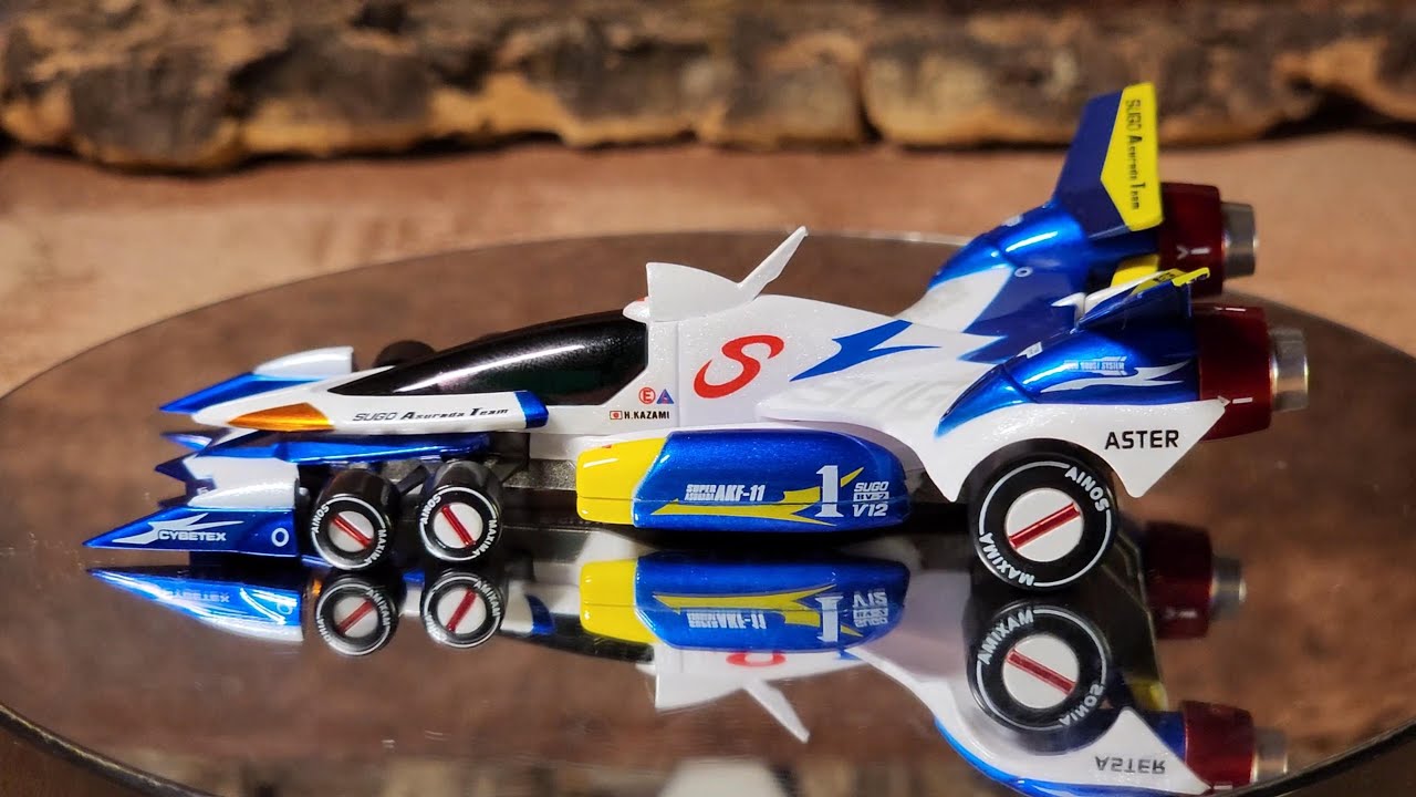 1/64 MegaHouse C.F.C. Heritage Edition Super Asurada AKF-11 高智能方程式 超級雷神 阿斯拉