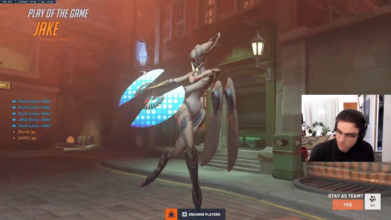ECHO IS OP! JAKE DOMINATIG AS ECHO - OVERWATCH 2 SEASON 10 TOP 500 GAMEPLAY