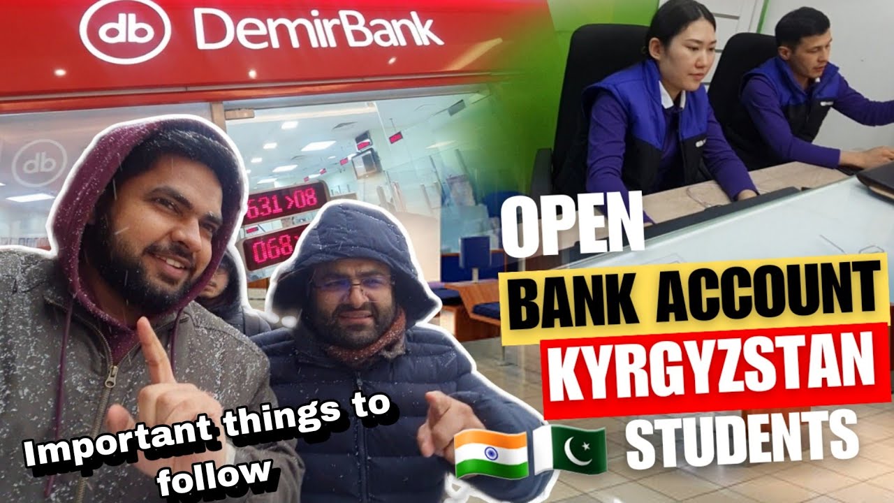 How International Students Open Bank account in Kyrgyzstan | Demir Bank | Money Charges | ISHM MBBS