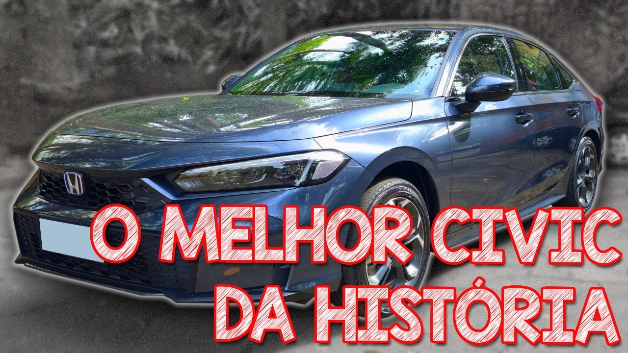 O MELHOR CIVIC DE TODOS OS TEMPOS - PENA QUE É O MAIS CARO! AVALIAÇÃO CIVIC HYBRID 2026