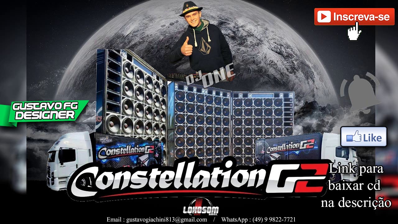 ♛CD - Constellation G2 - Especial Tunning Party Brasil 2018 DJ One♛