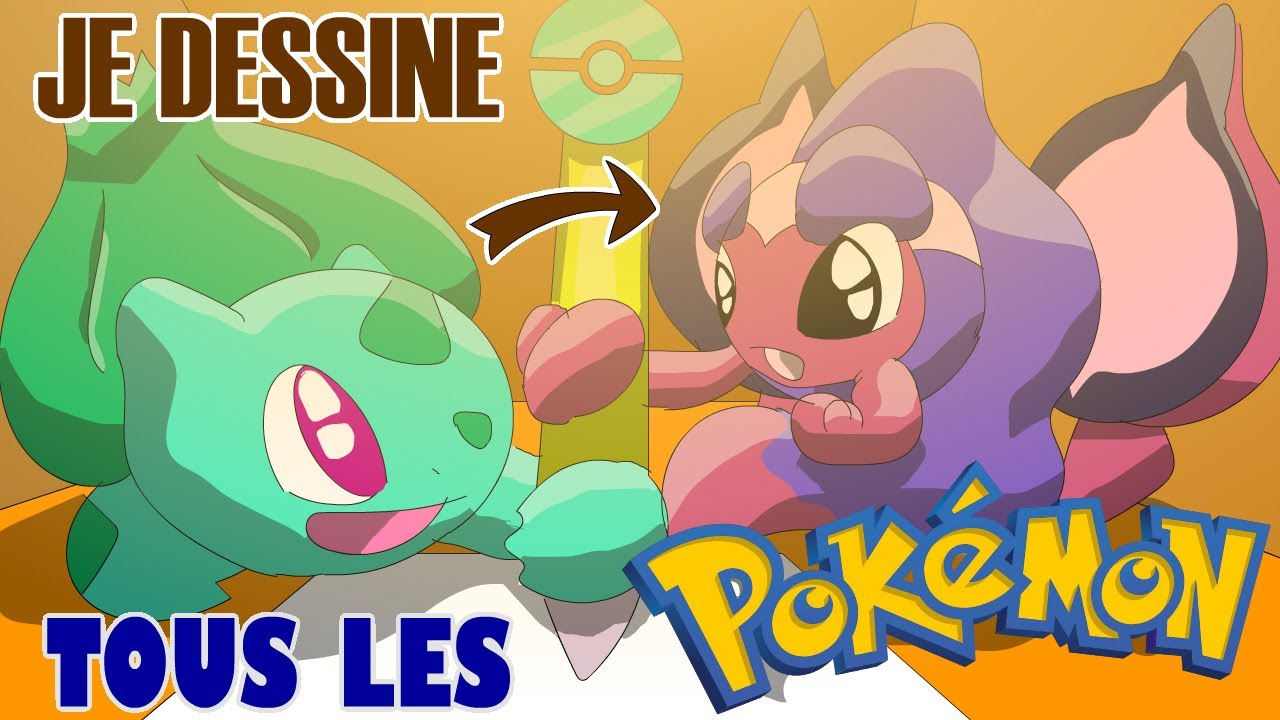 ✏️🟢JE DESSINE TOUS LES POKEMON ! (jusqu'à 1025) 🟣✨ (on reprend à 0300 - skitty)