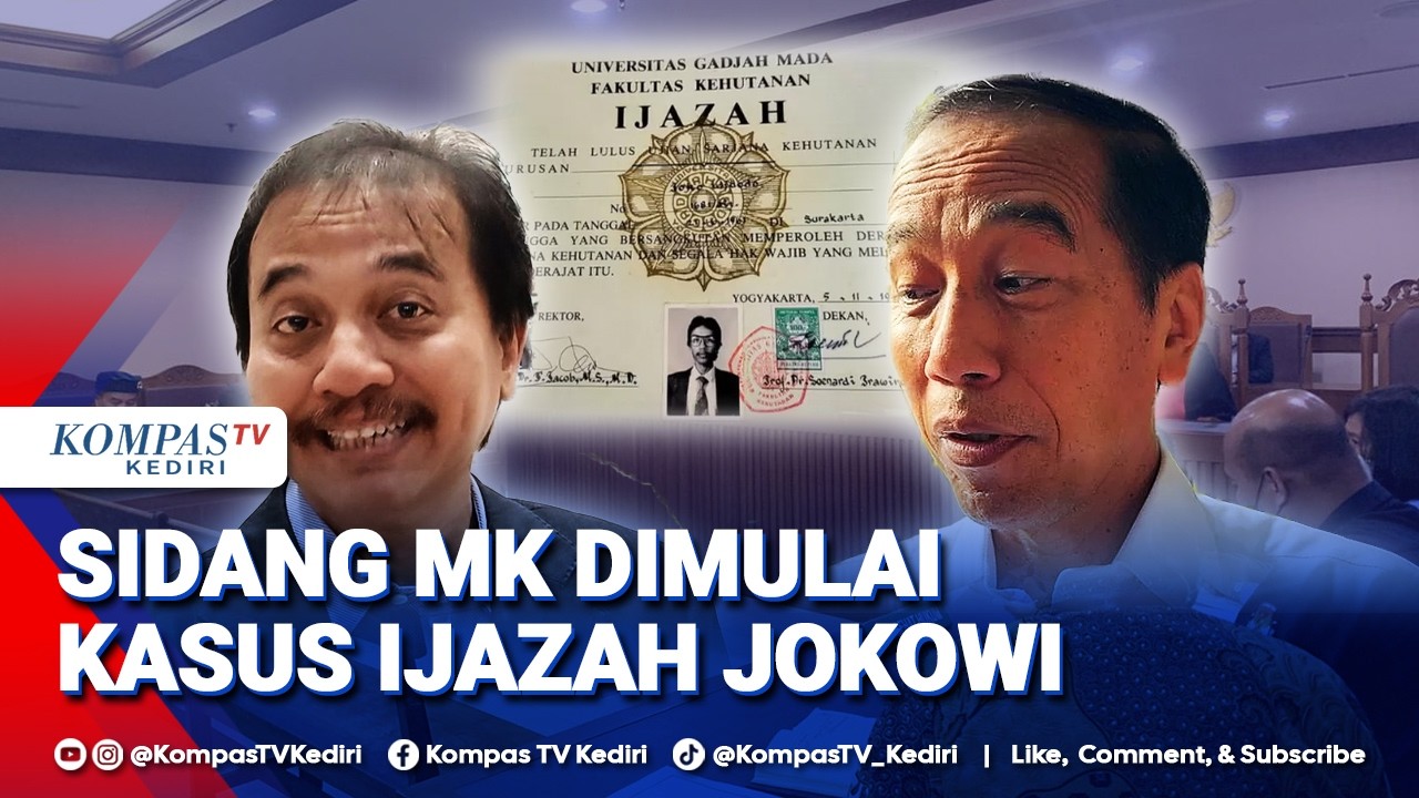 BREAKING NEWS: MK Gelar Sidang Uji Materi Roy Suryo Terkait Ijazah Jokowi