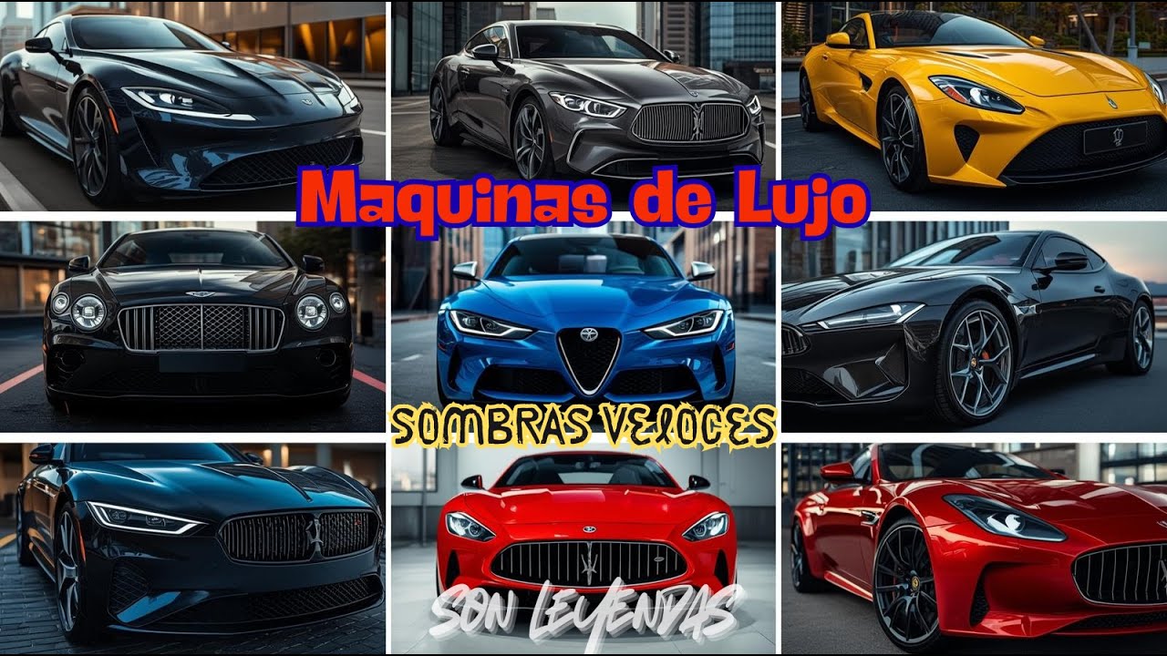 LOS MEJORES AUTOS que NO pertenecen a este TIEMPO (SON LEYENDAS) espectro DE lujo,SOMBRAS VELOCES.