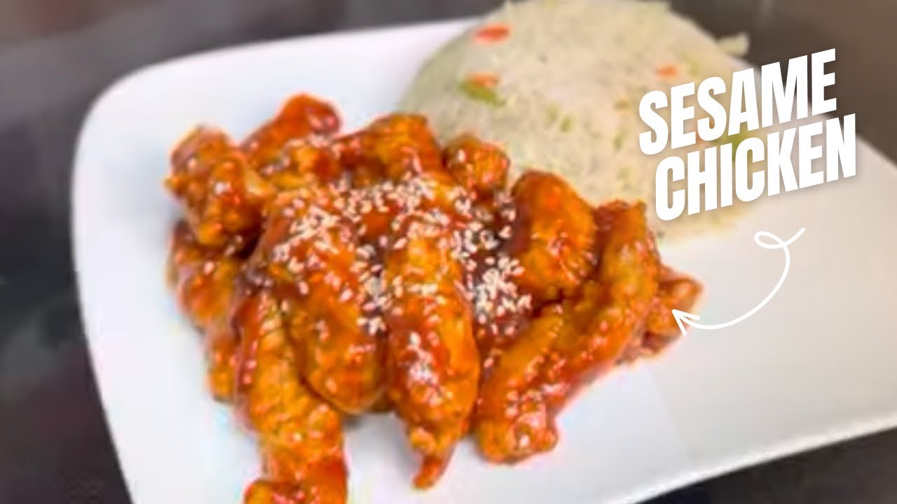 SESAME CHICKEN RECIPE | Edited version 🩷